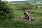 Soon after the start of the Penshaw Hill Race.